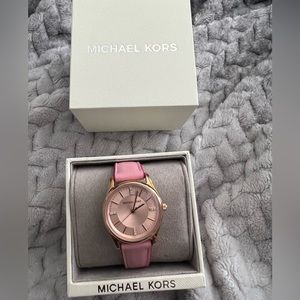 Brand new with box - Michael Kors women watch Pink